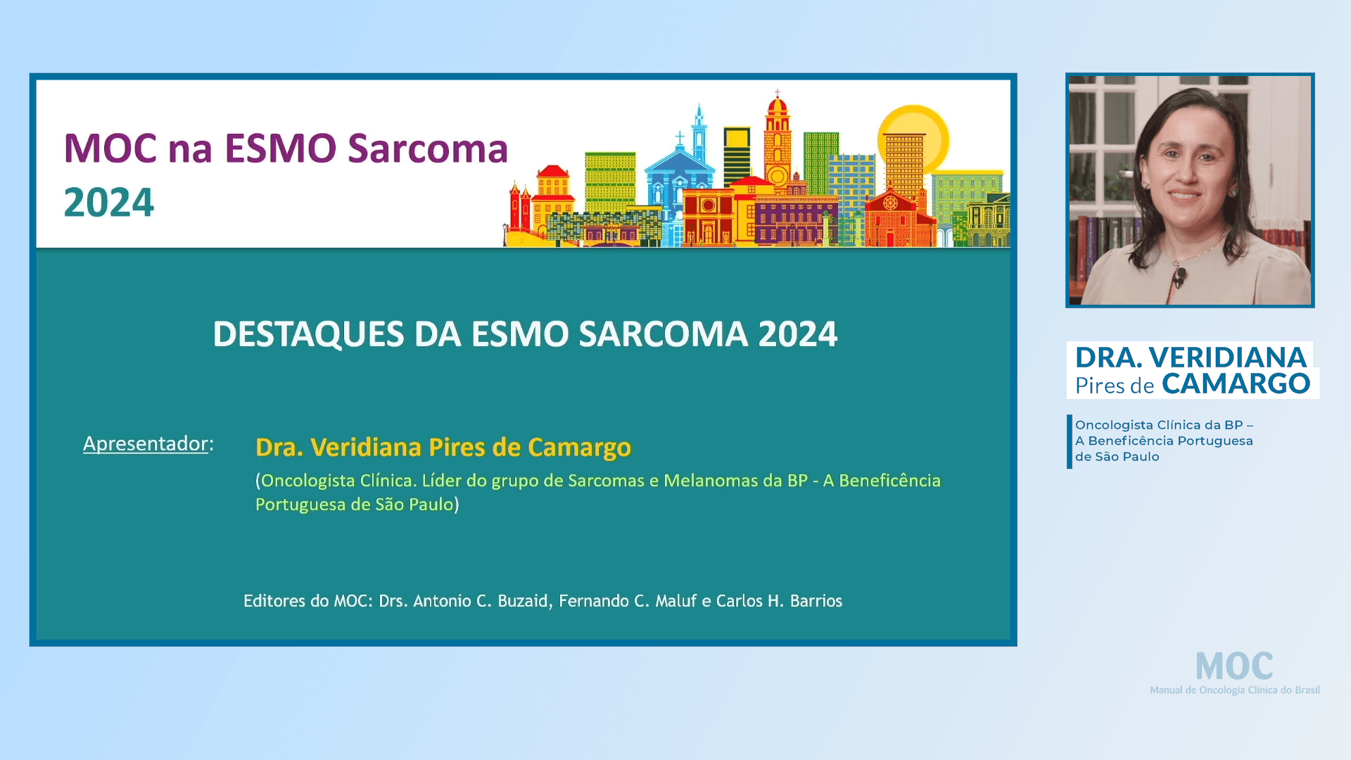 Destaques da ESMO SARCOMA 2024 | Dra. Veridiana Camargo