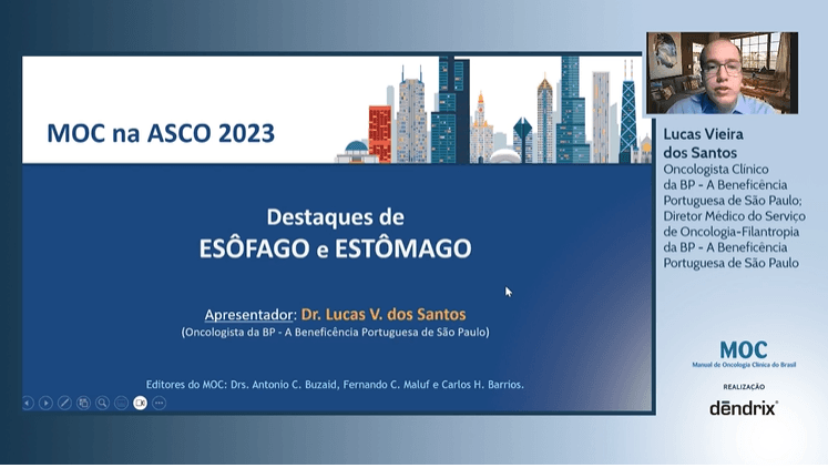ASCO 2023: Câncer de esôfago e estômago | Dr. Lucas dos Santos