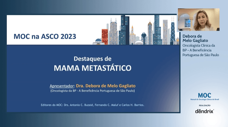 ASCO 2023: Câncer de Mama Metastático | Dra. Debora Gagliato