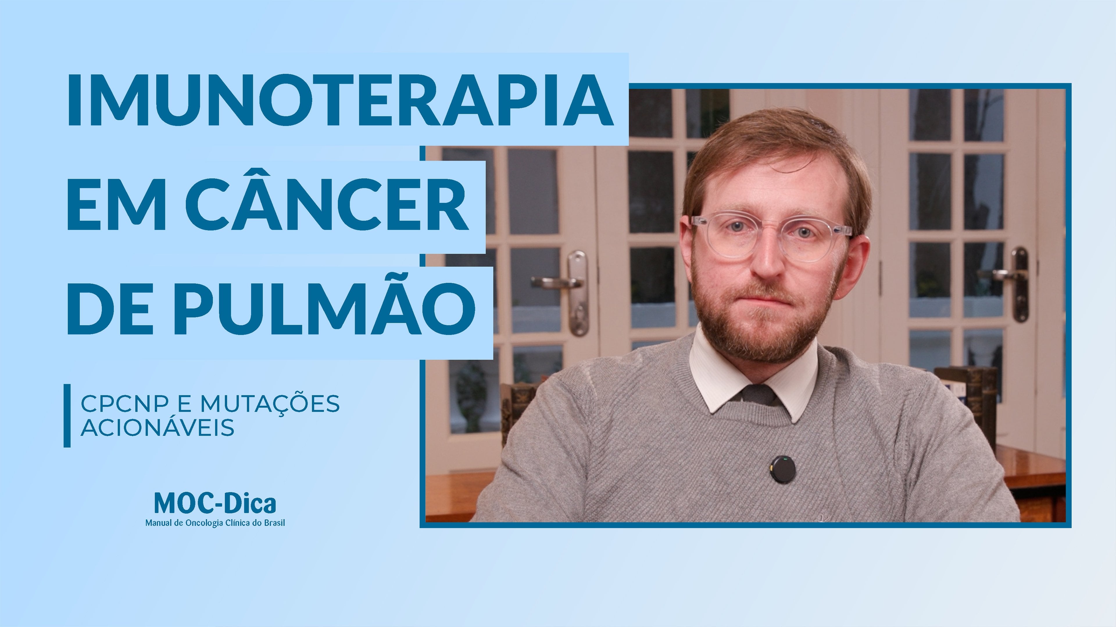 Dica – Imunoterapia em CPCNP com mutação de BRAF