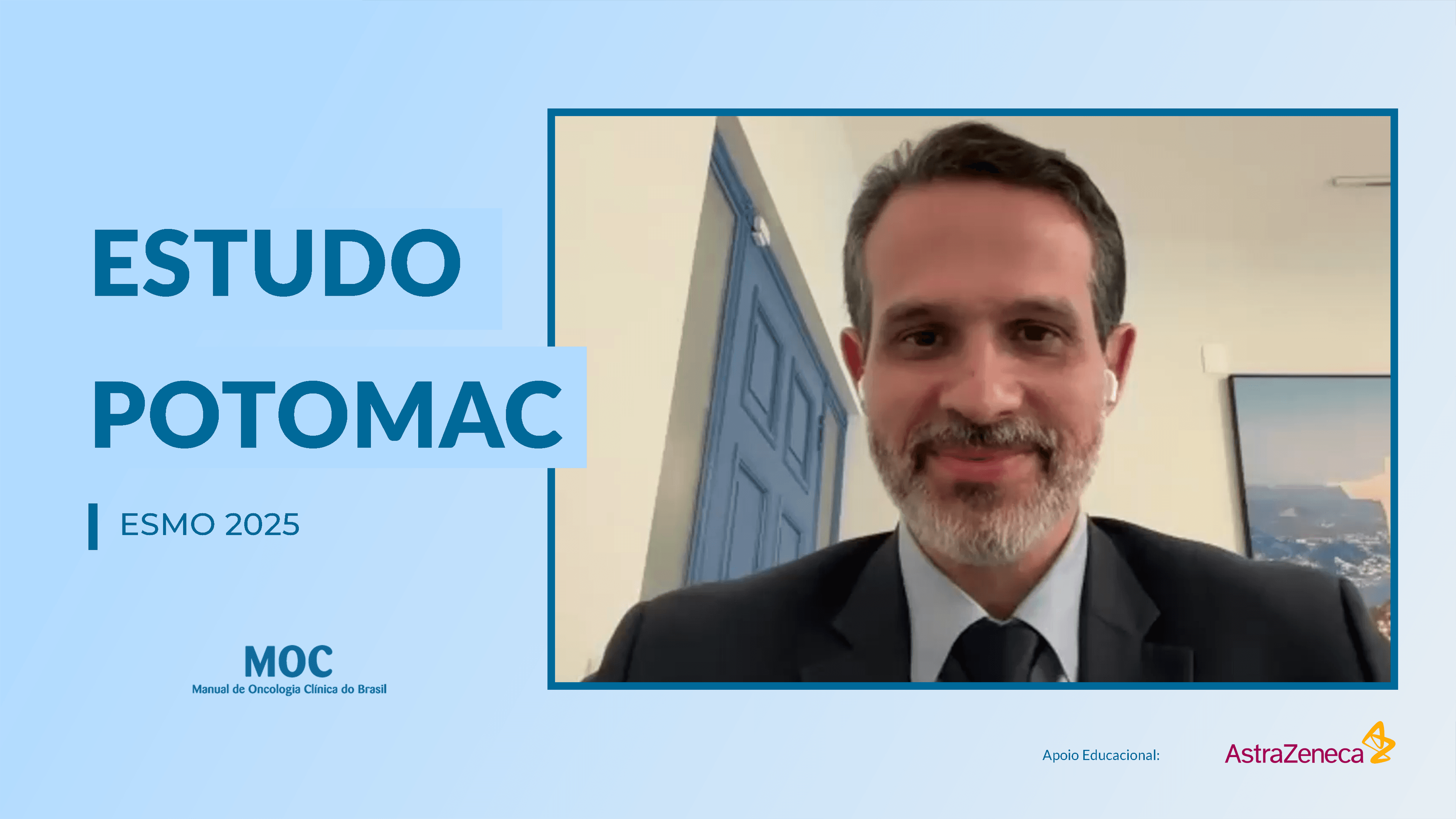 ESMO 2025: Câncer de Bexiga - Resultados do estudo POTOMAC