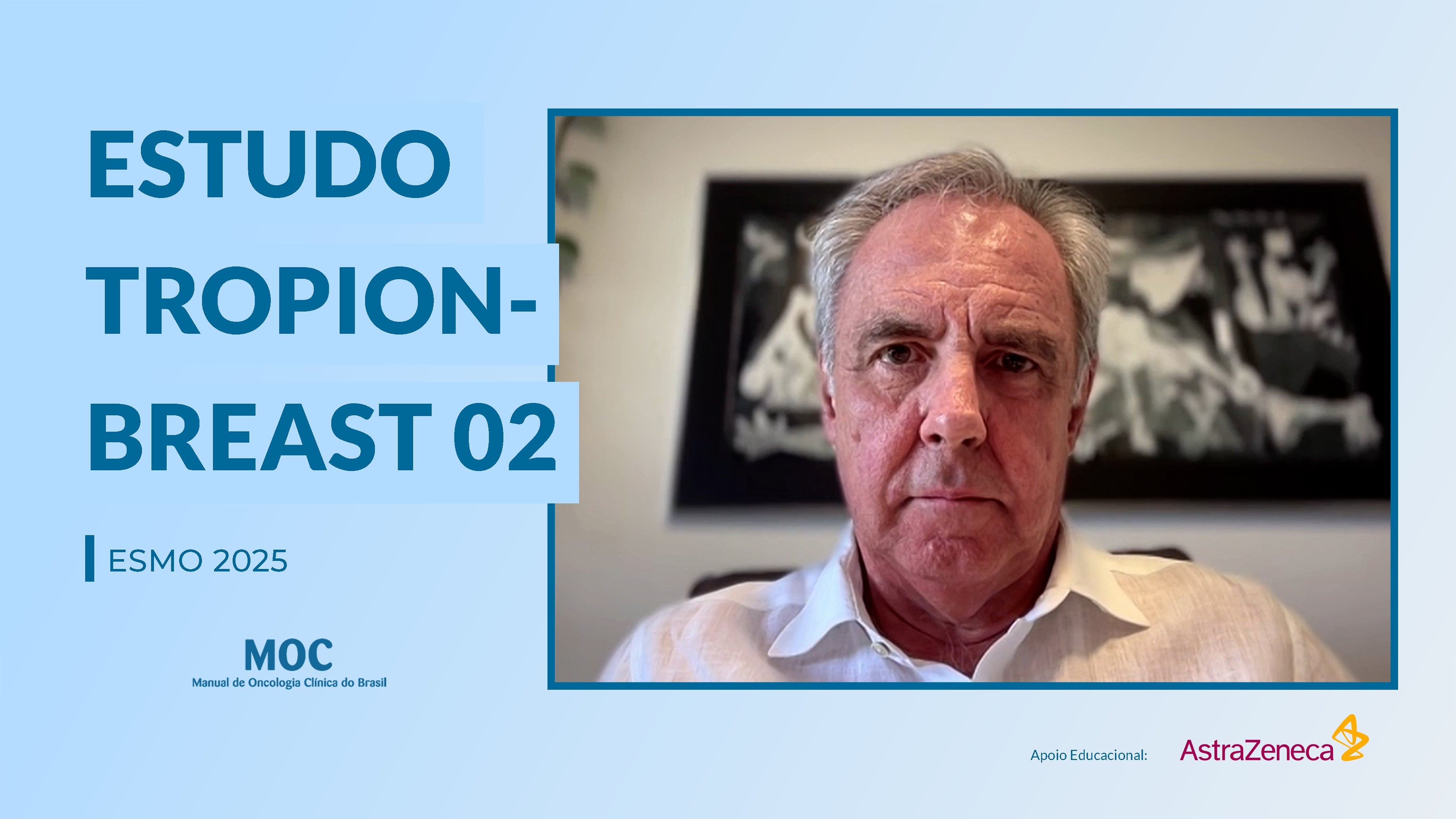 ESMO 2025: Câncer de Mama - Resultados do estudo TROPION-Breast02
